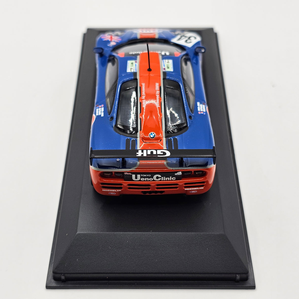 Minichamps McLaren F1 GTR #34 Gulf Racing 24Hrs Le Mans 1996 1/43 Scale