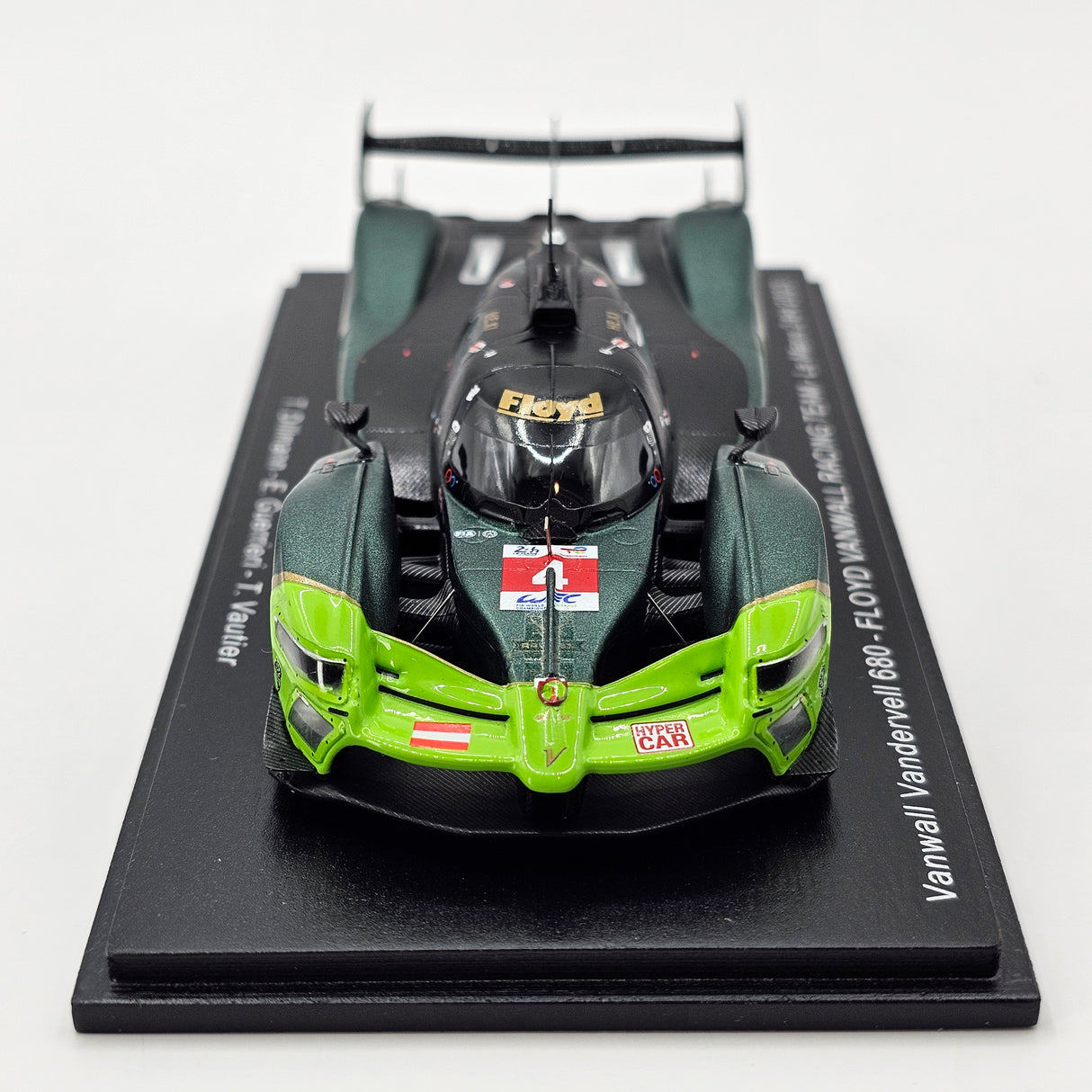 Spark Vanwall Vandervell 680 #4 Floyd Vanwall 24Hrs Le Mans 2023 1/43 Scale S8722