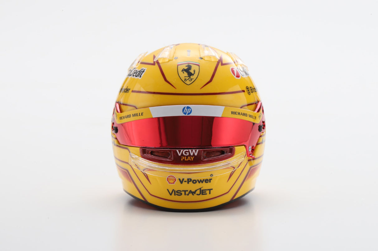 Looksmart Lewis Hamilton Scuderia Ferrari HP 2025 Season Helmet 1/5 Scale