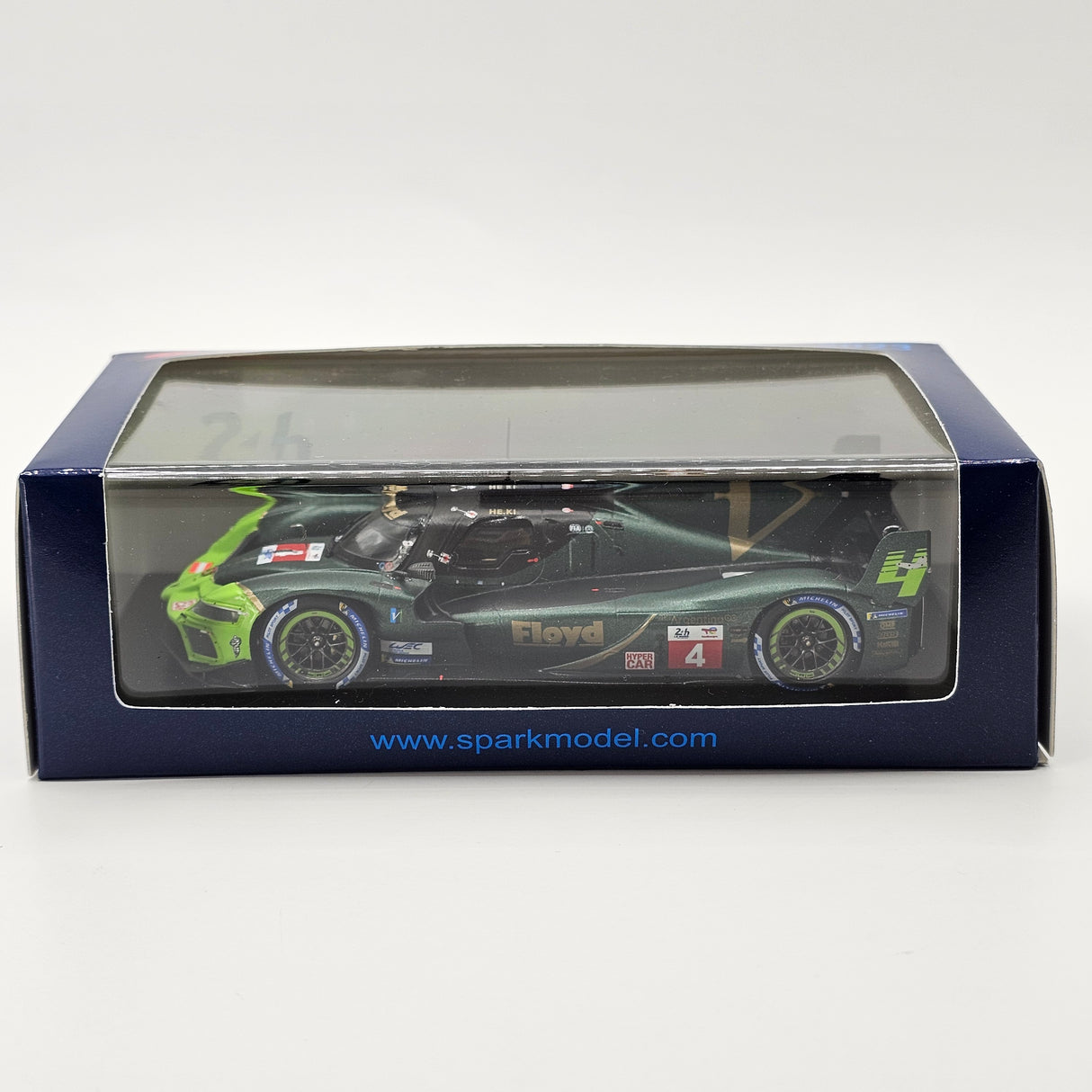 Spark Vanwall Vandervell 680 #4 Floyd Vanwall 24Hrs Le Mans 2023 1/43 Scale S8722