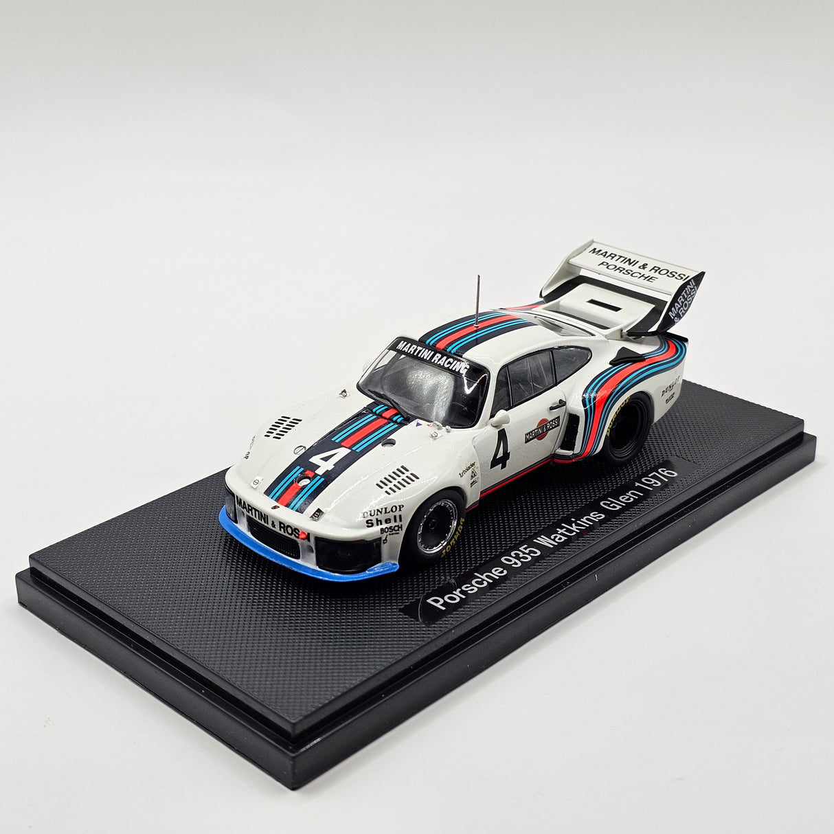 EBBRO Porsche 935 #4 Martini Porsche Racing Watkins Glen 1976 Winner 1/43 Scale