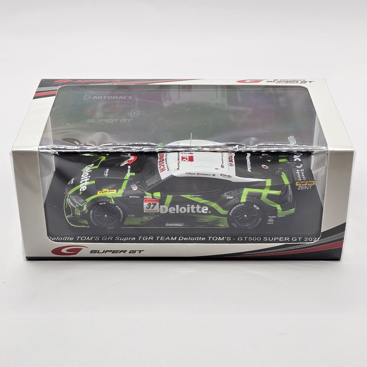 Spark Toyota GR Supra #37 Team Deloitte TOM'S Super GT GT500 2025 1/43 Scale