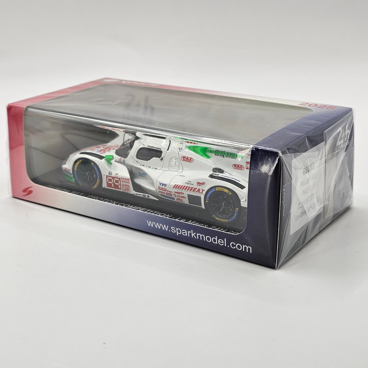 Spark Porsche 963 #99 Proton Competition 24Hrs Le Mans 2025 1/43 Scale