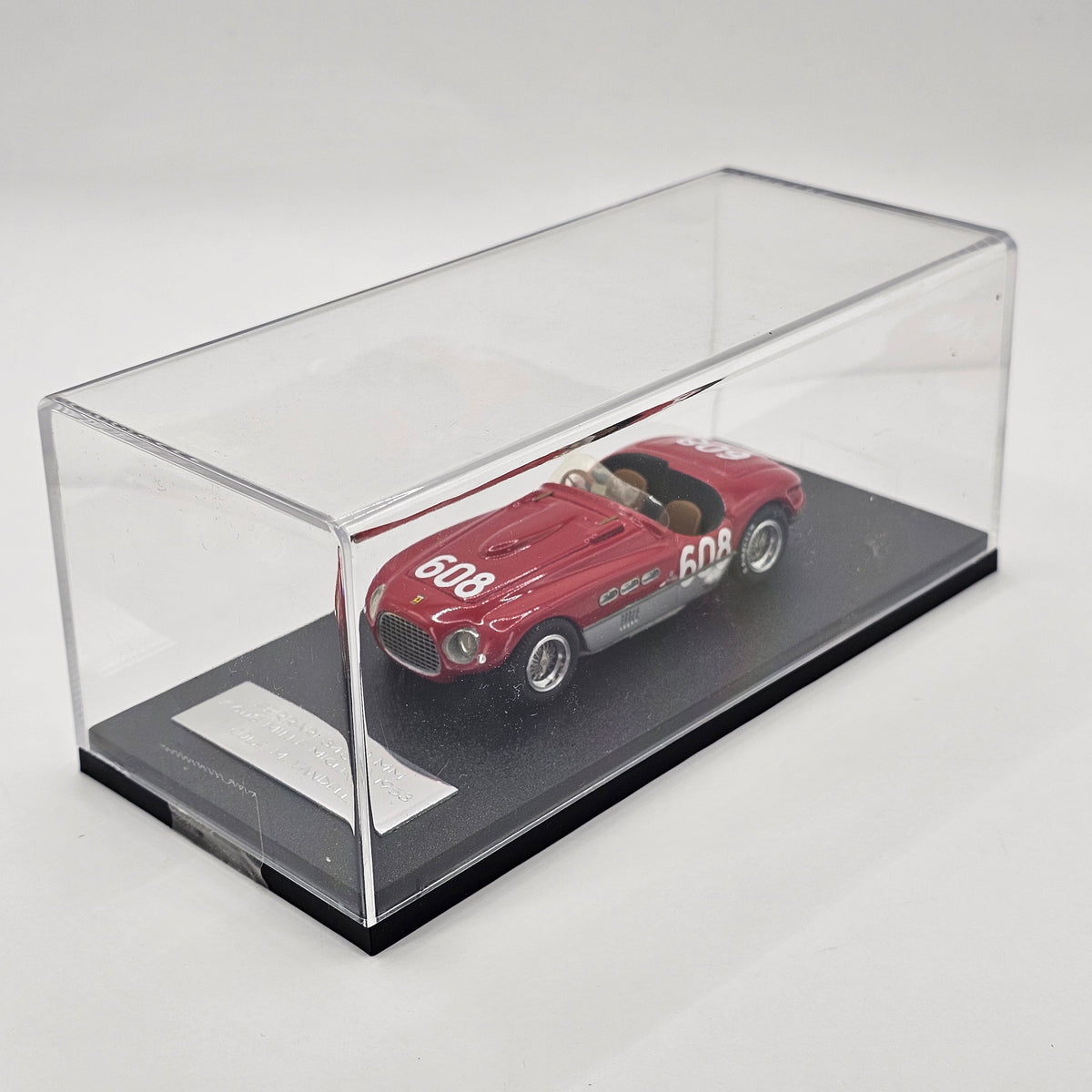 Faenza 43 Ferrari 340 MM #608 Cole/Vandelli Mille Miglia 1953 1/43 Scale