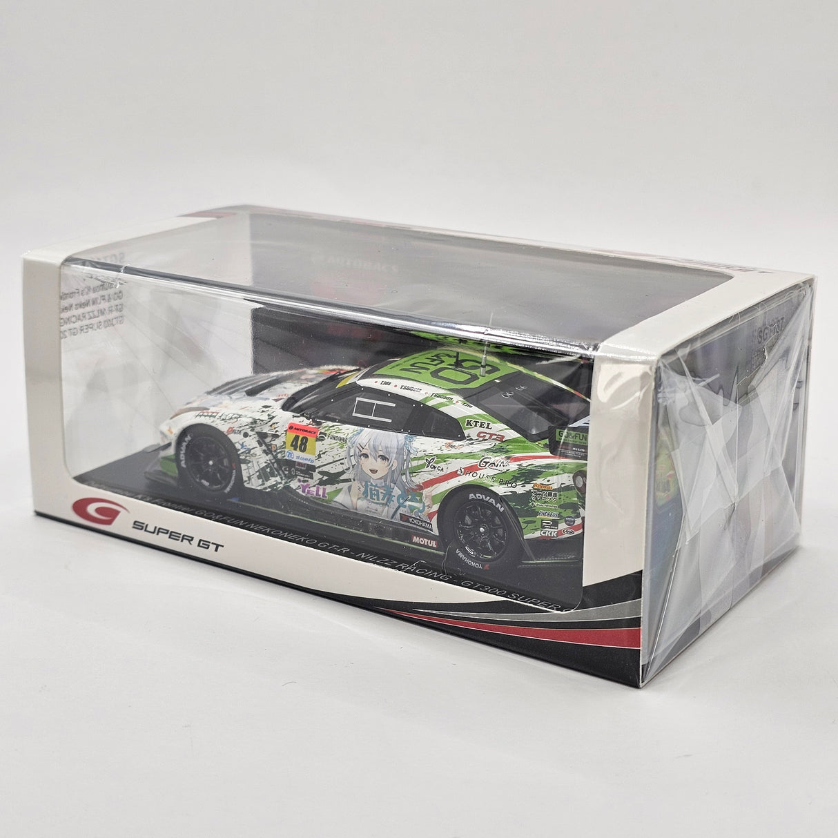 Spark Nissan GT-R Nismo GT3 GT300 #48 NILZZ Racing Super GT 2024 1/43 Scale