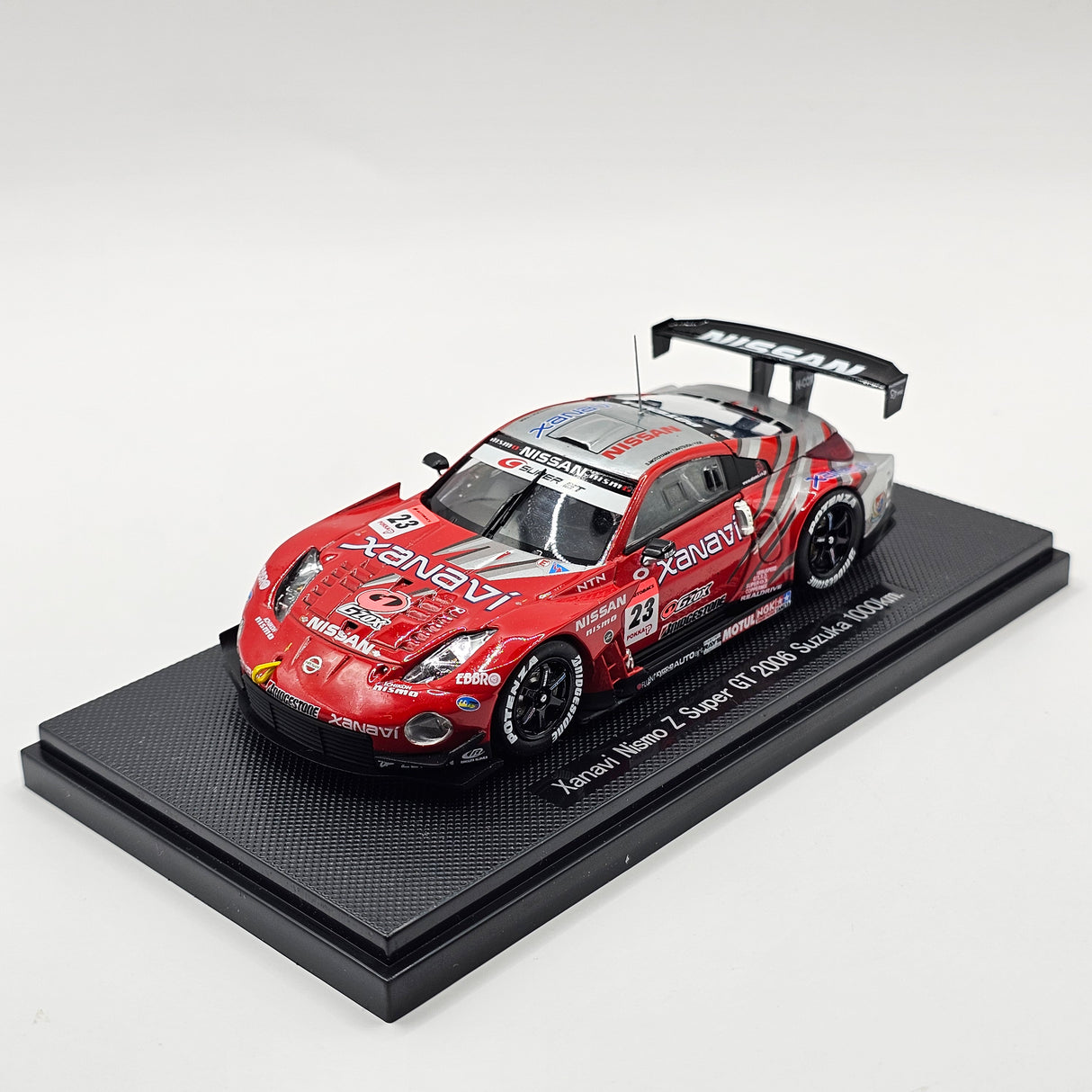 EBBRO Nissan Z #23 Xanavi Nismo Super GT GT500 2006 1000km Suzuka 1/43 Scale