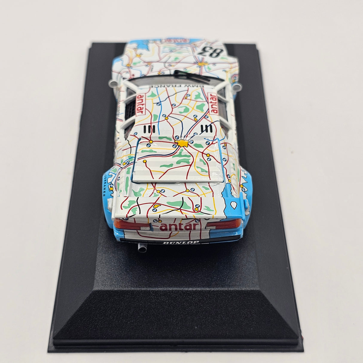 Quartzo BMW M1 #83 BMW-France Le Mans 24Hrs 1980 1/43 Scale