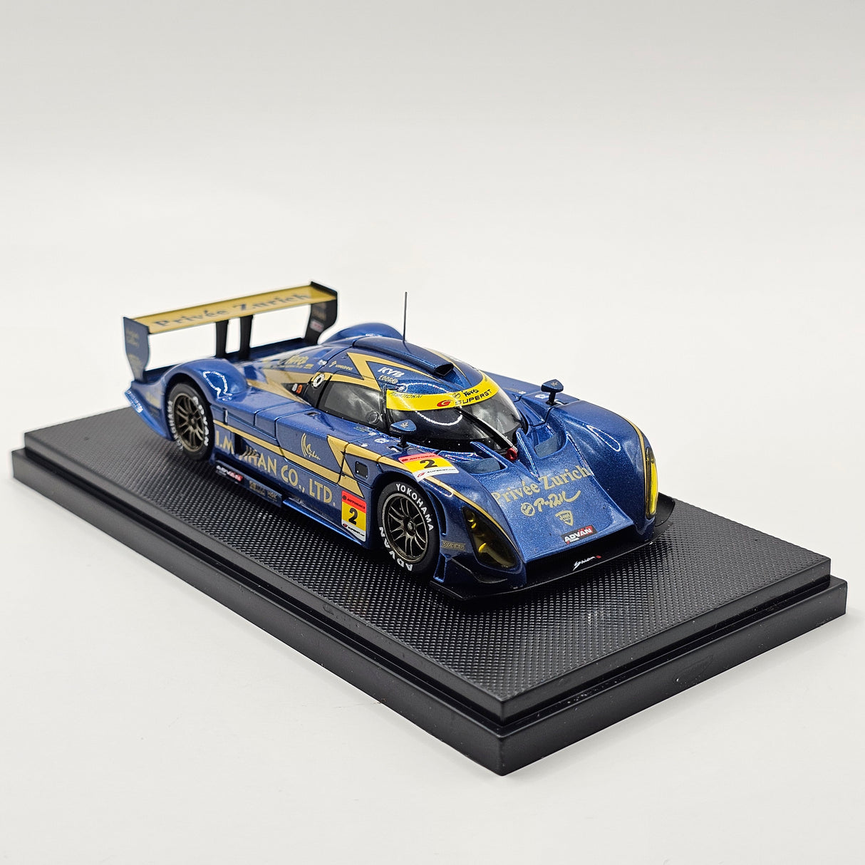 EBBRO Mooncraft Shiden #2 Cars Tokai Dream28 Super GT GT300 2006 1/43 Scale