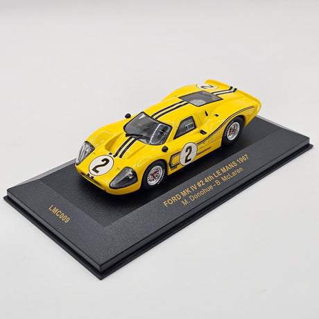 IXO Ford Mark IV #2 Ford Motor Company Shelby American Le Mans 1967 1/43 Scale