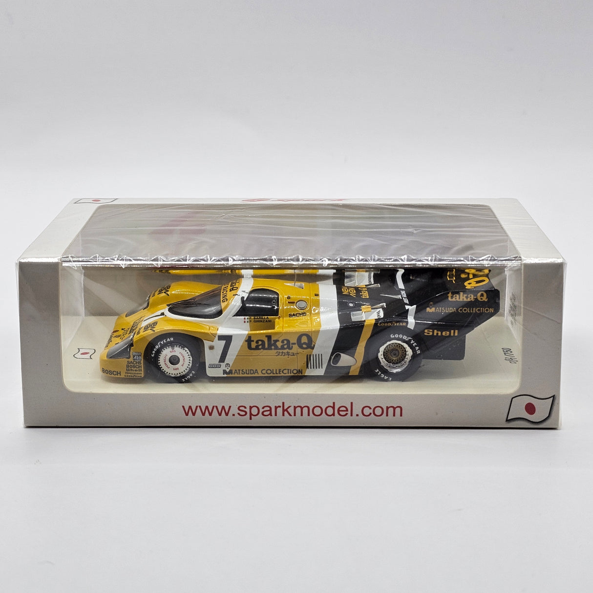 Spark Porsche 956B #7 Joest Racing Winner 1000KM Fuji 1986 1/43 Scale SJ019