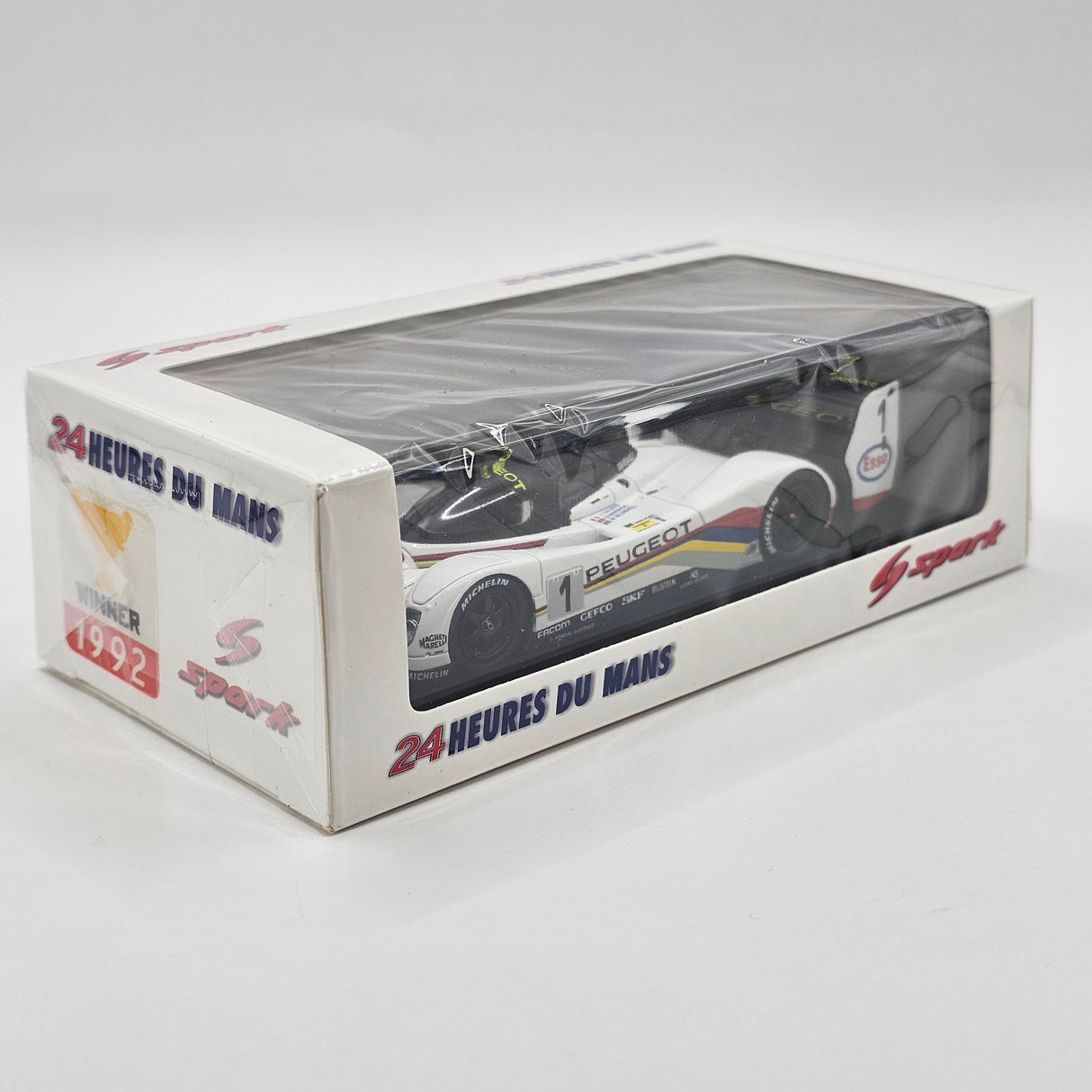 Spark Peugeot 905B #1 Peugeot Talbot Sport 24Hrs Le Mans 1992 Winner 1/43 Scale