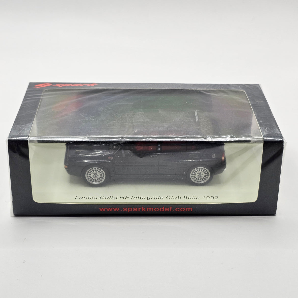 Spark Lancia Delta HF Integrale Club Italia 1992 Black 1/43 Scale S8995