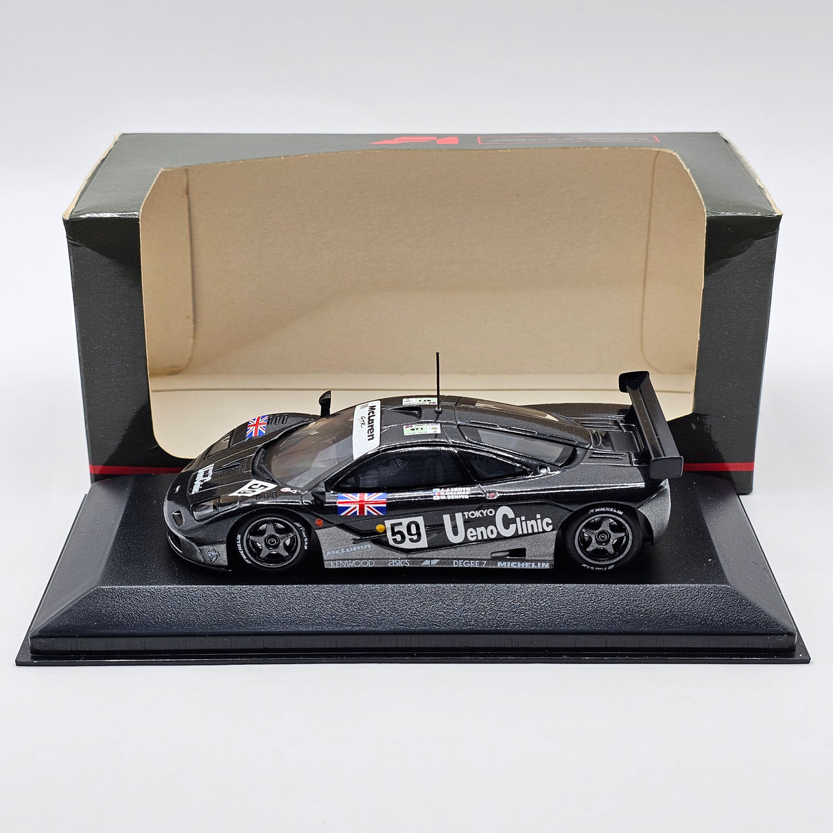 Minichamps McLaren F1 GTR #59 Kokusai Kaihatsu Racing 24Hrs Le Mans 1995 Winner 1/43 Scale