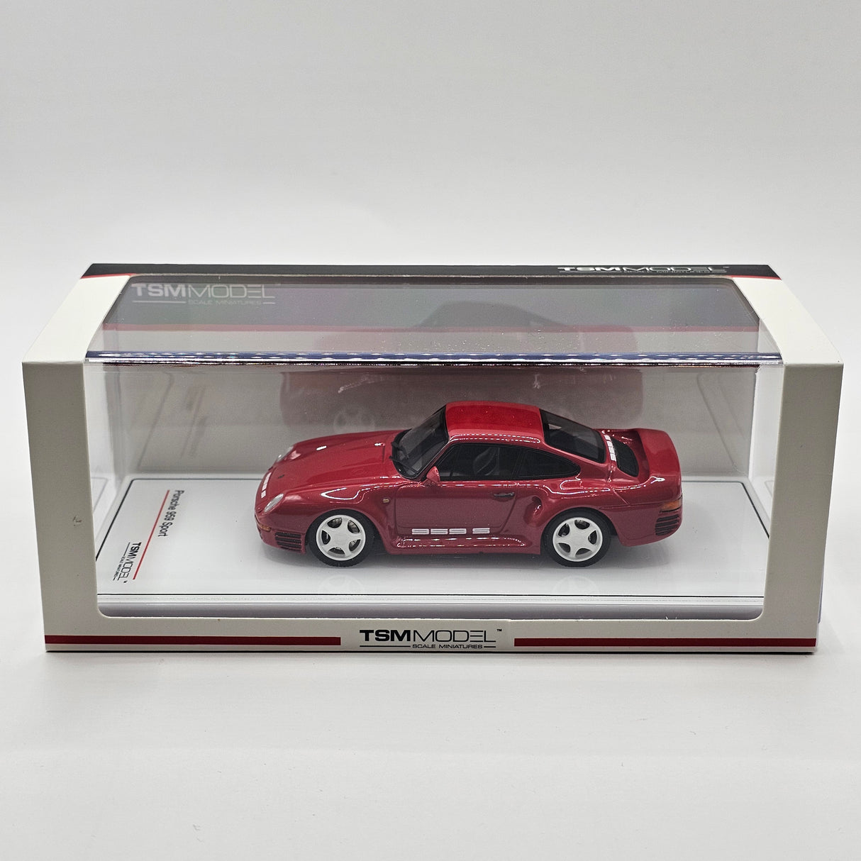 Truescale TSM Porsche 959 Sport Guards Red 1/43 Scale TSM430739