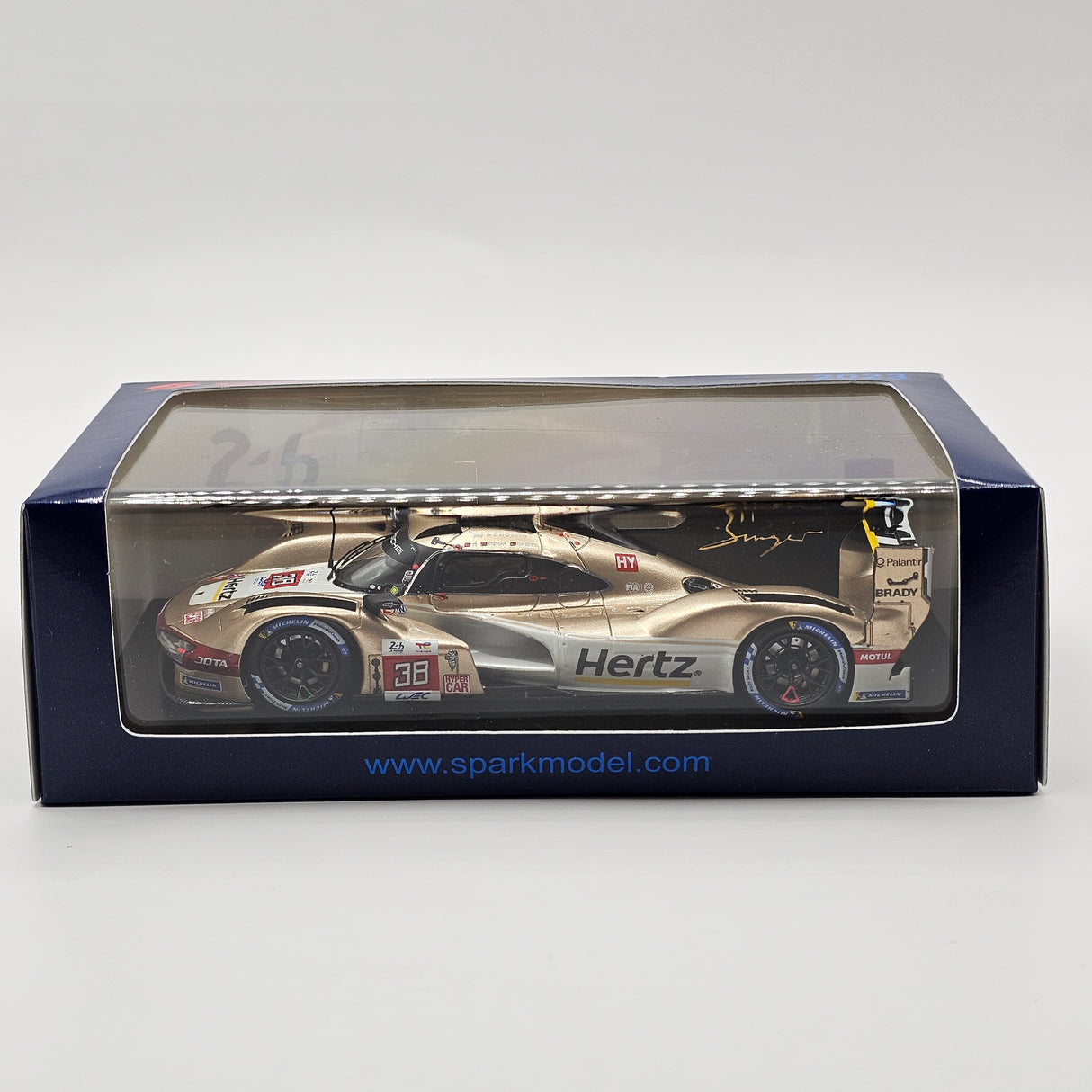 Spark Porsche 963 #38 Hertz Team Jota 24Hrs Le Mans 2023 1/43 Scale S8727