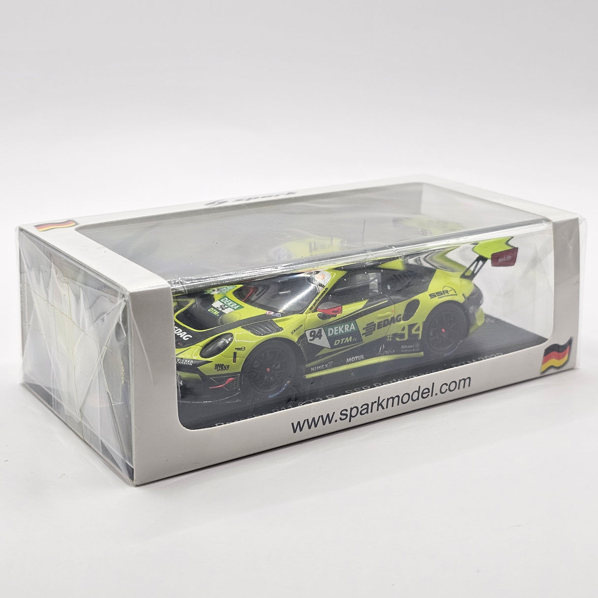 Spark Porsche 911 GT3R #94 SSR Performance DTM 2022 1/43 Scale SG876