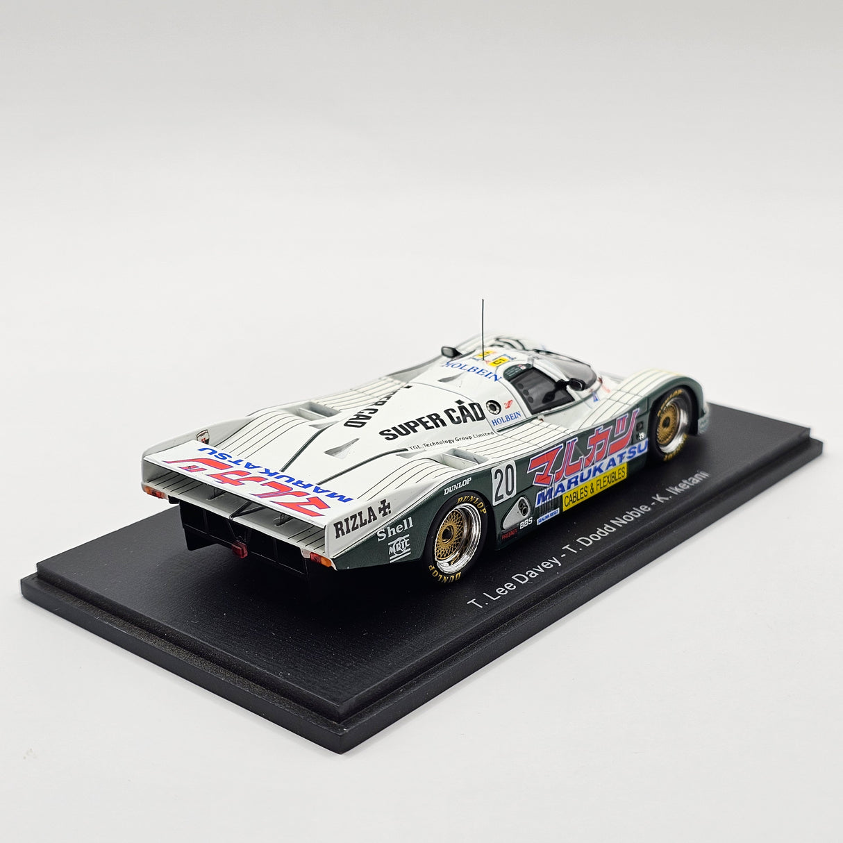 Spark Porsche 962C No.20 Team Davey Le Mans 1989 1/43 Scale KBS025