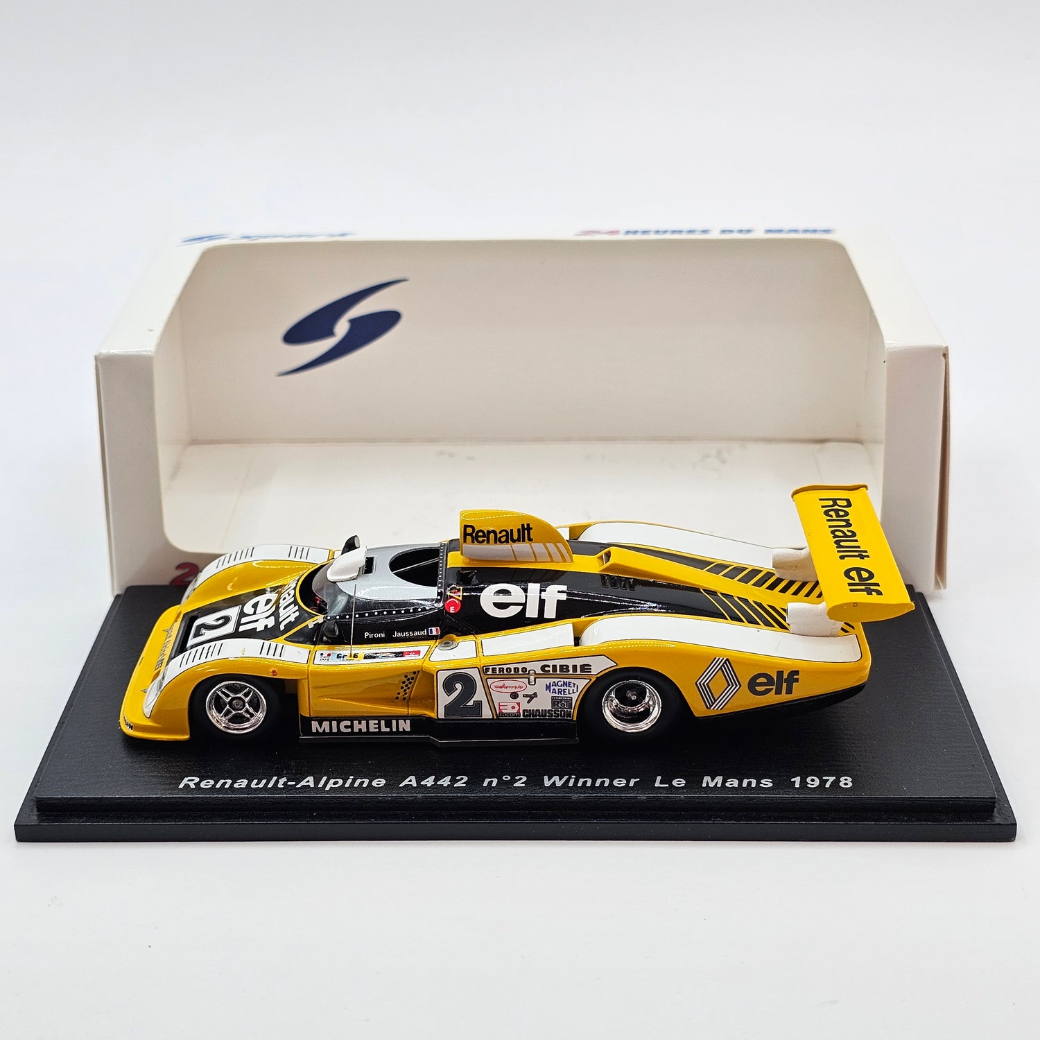 Spark Renault Alpine A442B #2 Renault Sport Le Mans 1978 Winner 1/43 Scale 43LM78