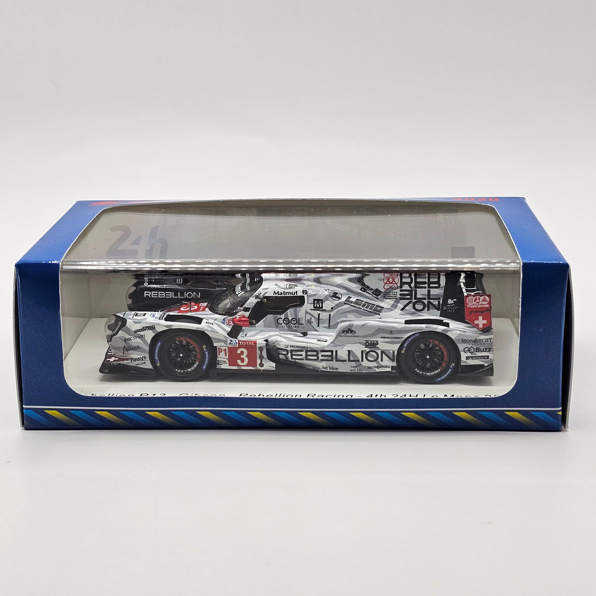 Spark Rebellion R13 #3 Rebellion Racing 24Hrs Le Mans 2020 1/43 Scale S7956