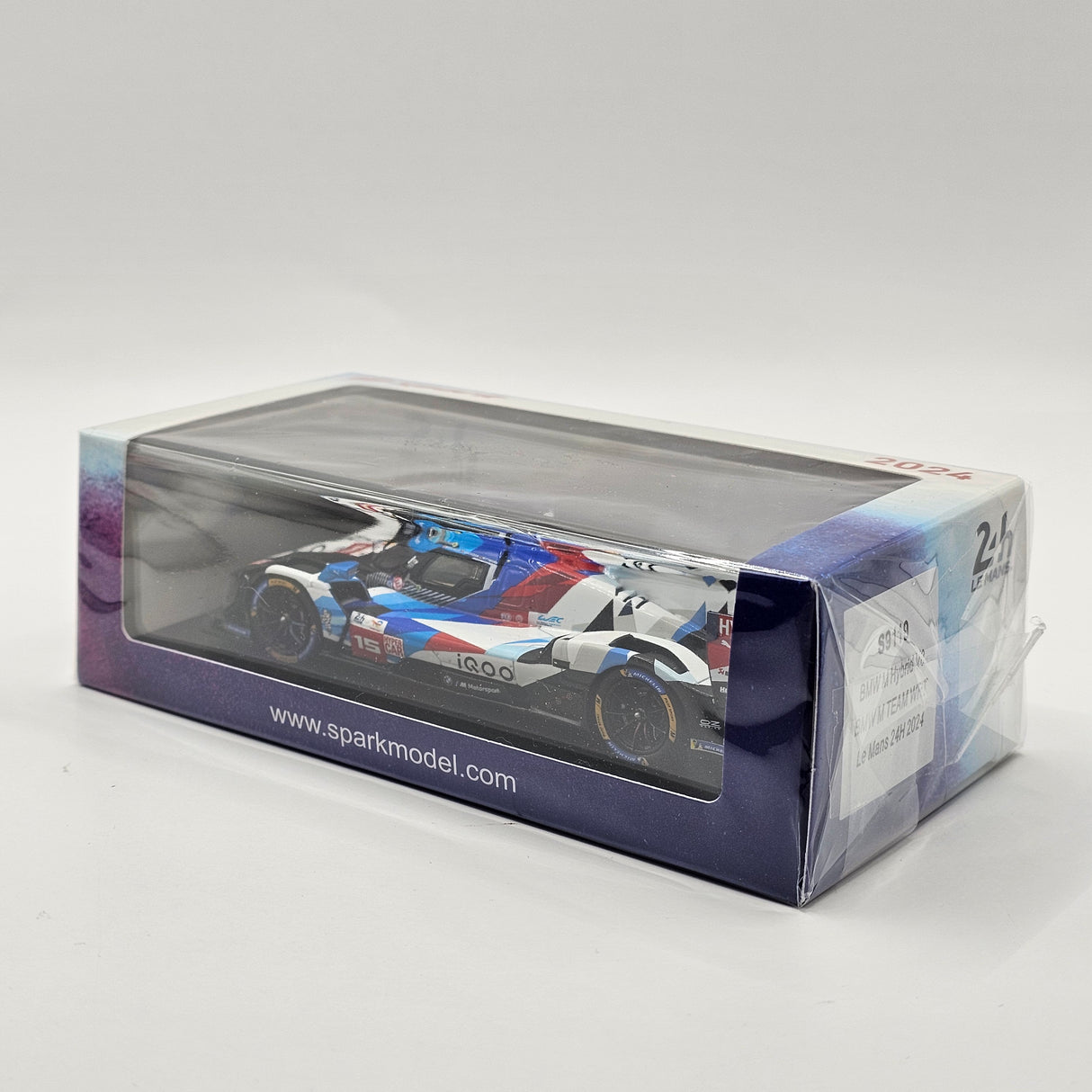 Spark BMW M Hybrid V8 #15 BMW M Team WRT Le Mans 24Hrs 2024 1/43 Scale S9119