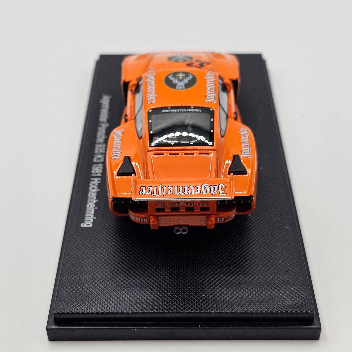EBBRO Porsche 935 K3 #52 Jägermeister Kremer DRM Hockenheimring 1981 1/43 Scale