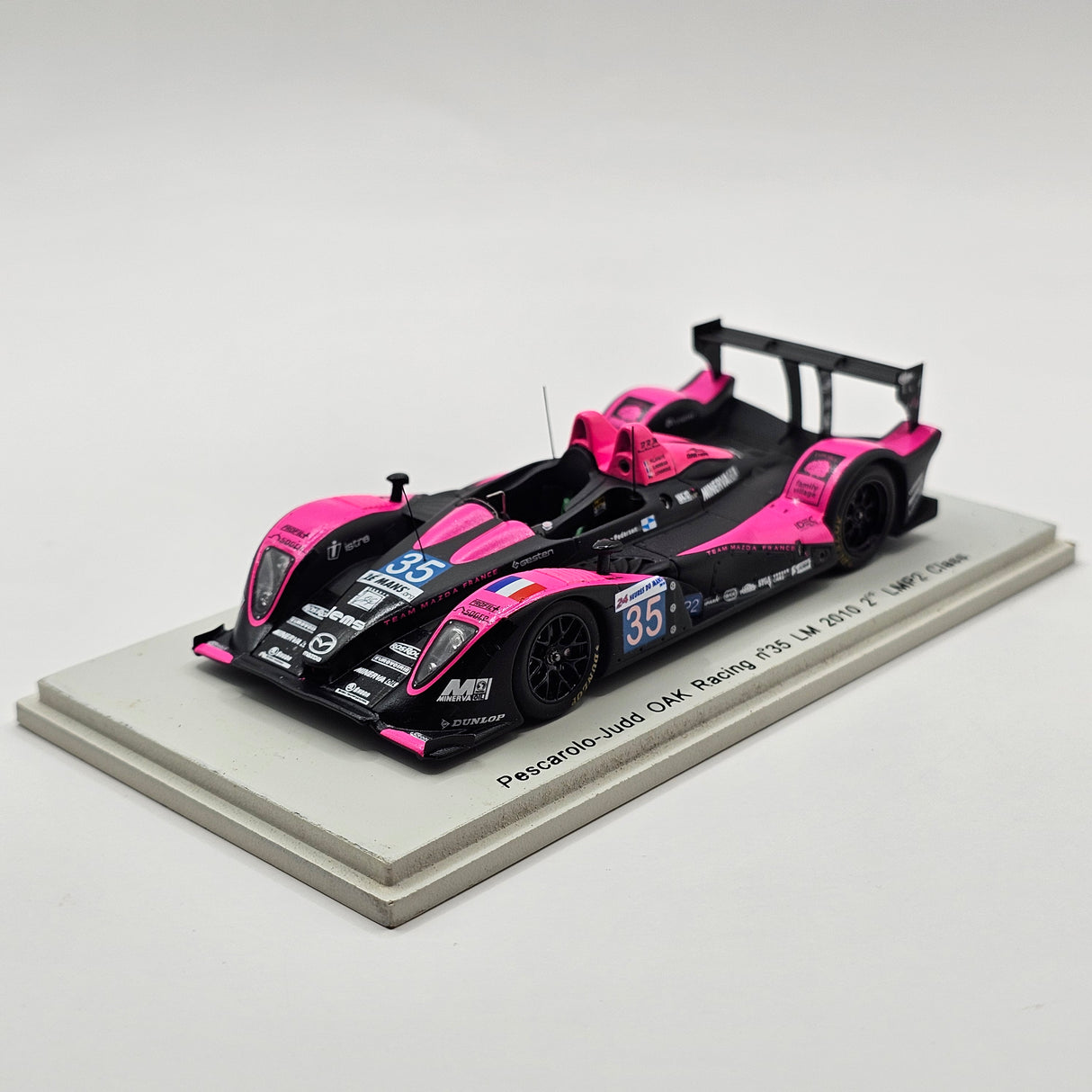 Spark Pescarolo 01 #35 OAK Racing 2nd LMP2 24Hrs Le Mans 2010 1/43 Scale