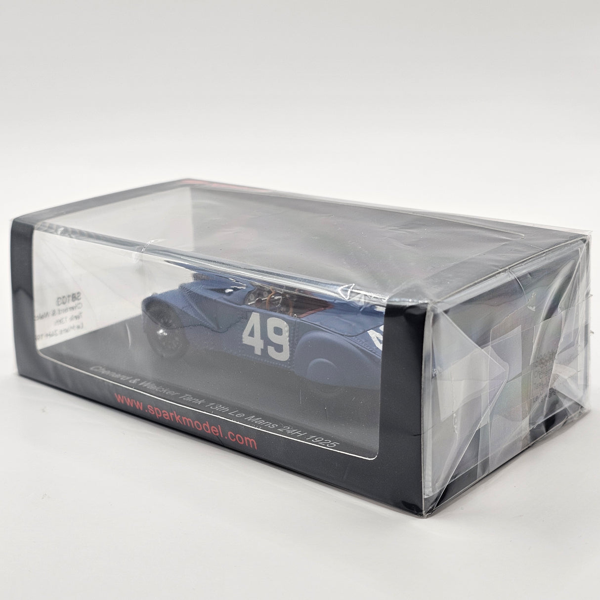Spark Chenard & Walcker Z1 Tank #49 Chenard-Walcker SA 24Hrs Le Mans 1925 1/43 Scale S8103