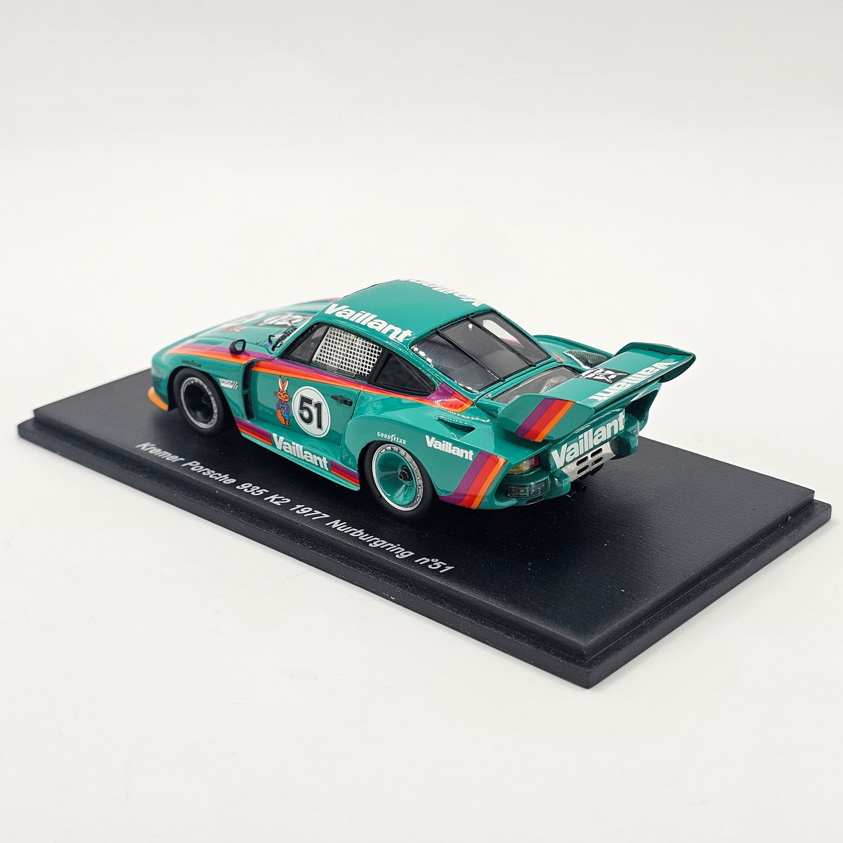 Spark Porsche 935 K2 #51 Kremer Racing Nürburgring 300KM 1977 1/43 Scale