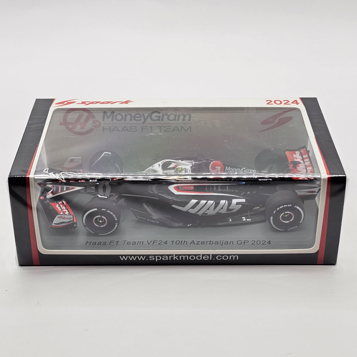 Spark Haas VF-24 #50 Oliver Bearman Azerbaijan F1 GP 2024 (F1 Race Debut) 1/43 Scale S9563