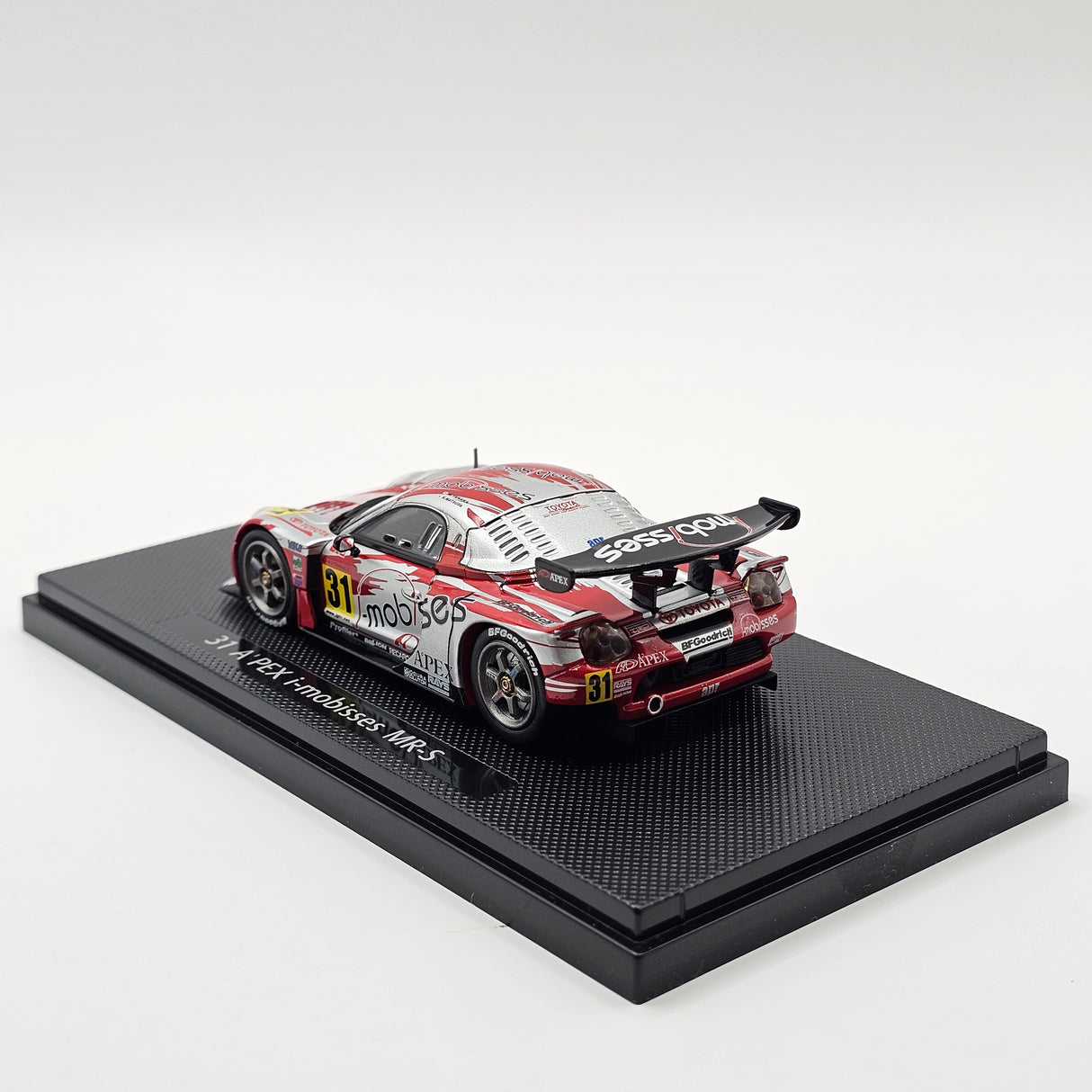 EBBRO Toyota MR-S #31 A'PEX with apr i-mobisses JGTC GT300 2004 1/43 Scale