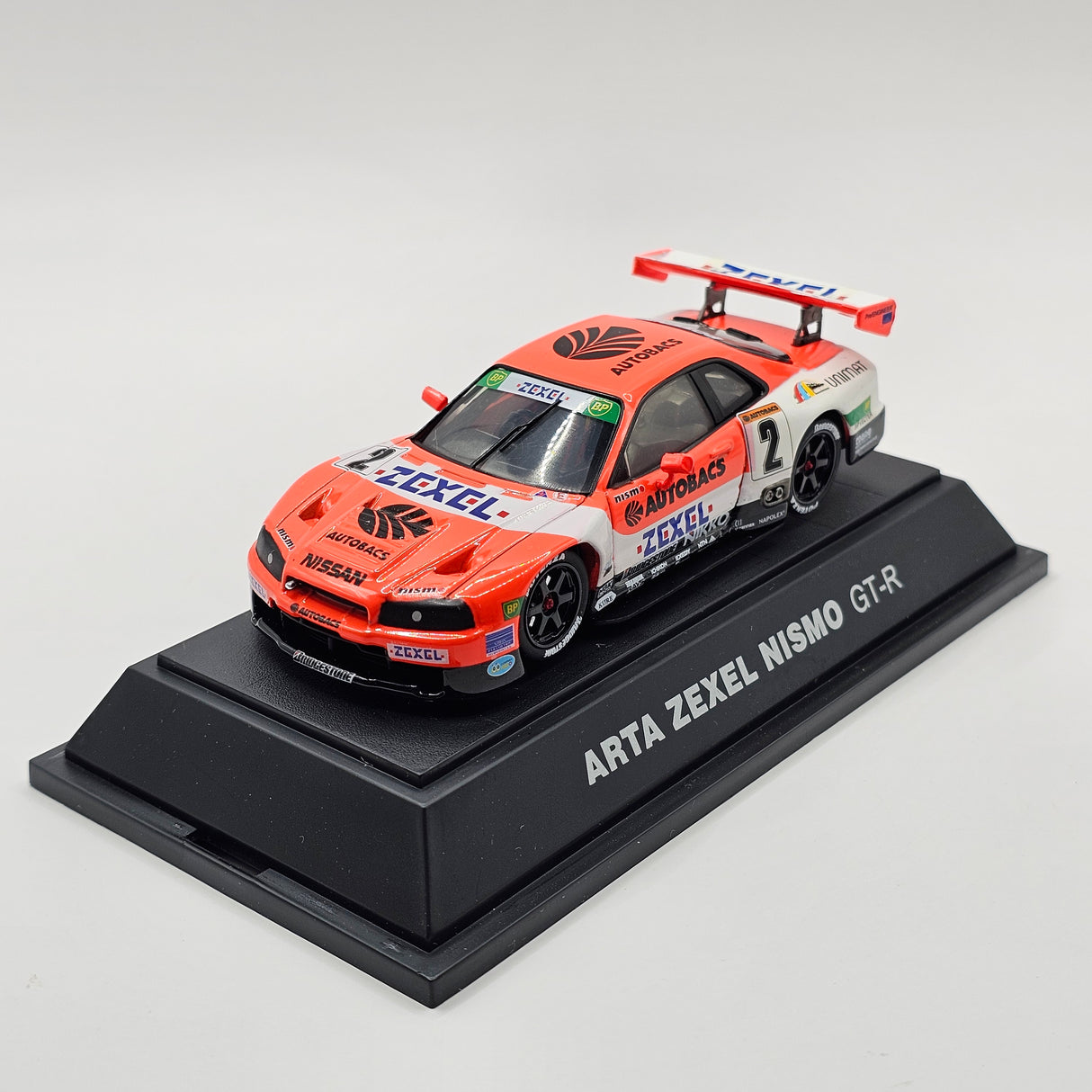 EBBRO Nissan Skyline R34 GT-R #2 Arta Zexel JGTC GT500 1999 1/43 Scale