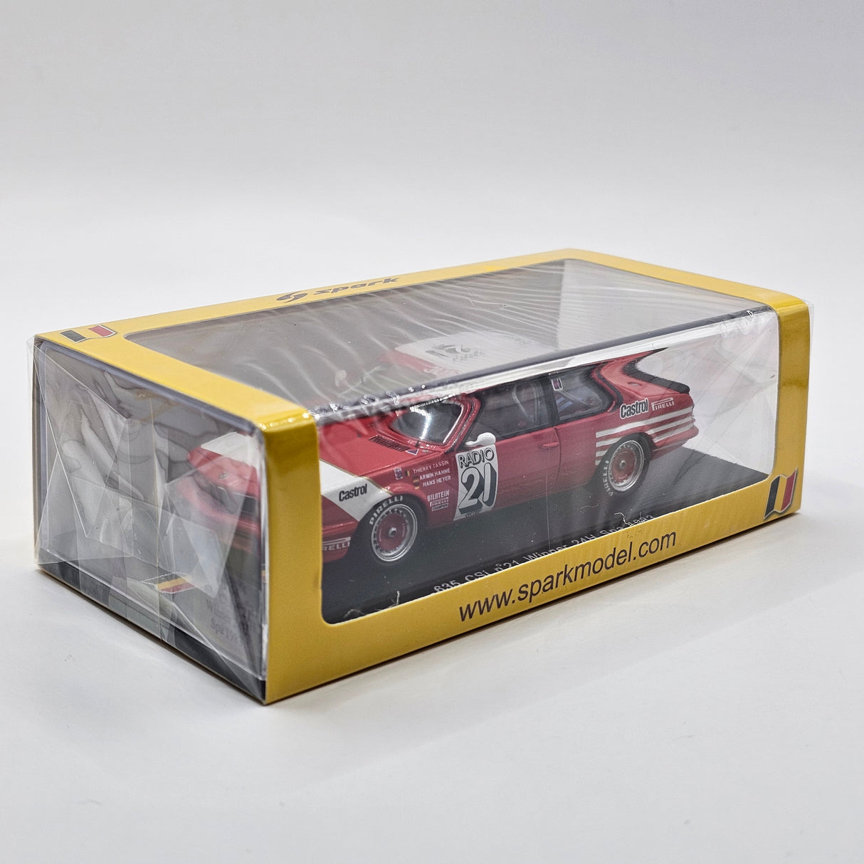 Spark BMW 635 CSi #21 Juma Winner 24 Hours of Spa 1983 1/43 Scale SB064