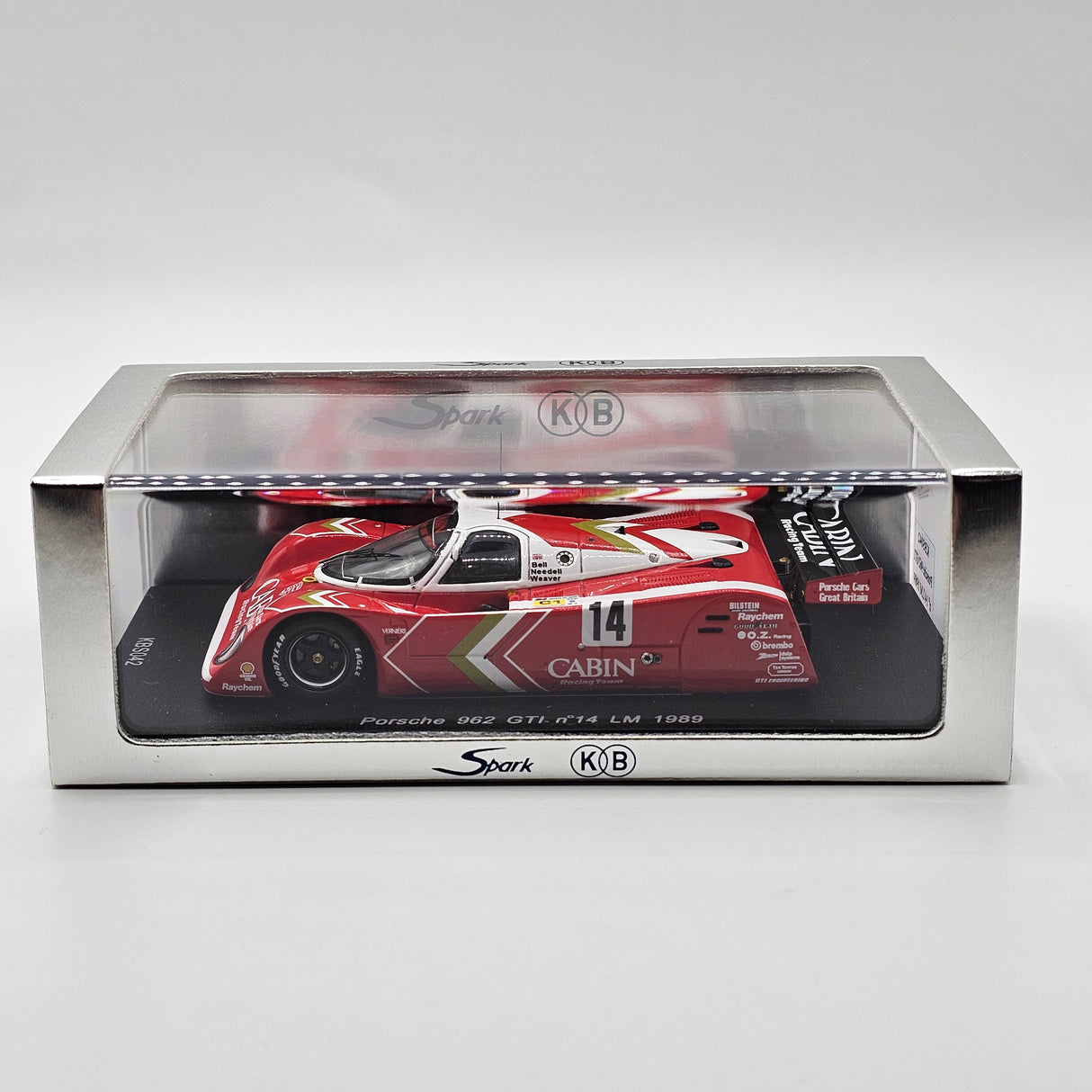 Spark Porsche 962C GTi #14 Richard Lloyd Racing 24Hrs Le Mans 1989 1/43 Scale