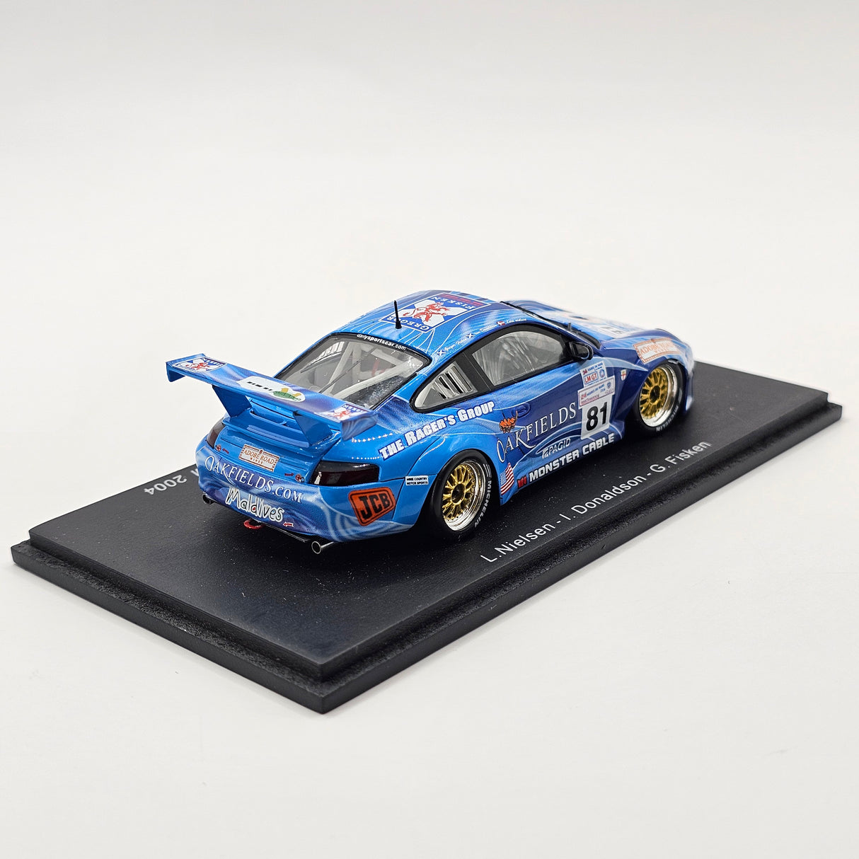 Spark Porsche 911 GT3-RSR #81 The Racer's Group 24Hrs Le Mans 2004 1/43 Scale S0922