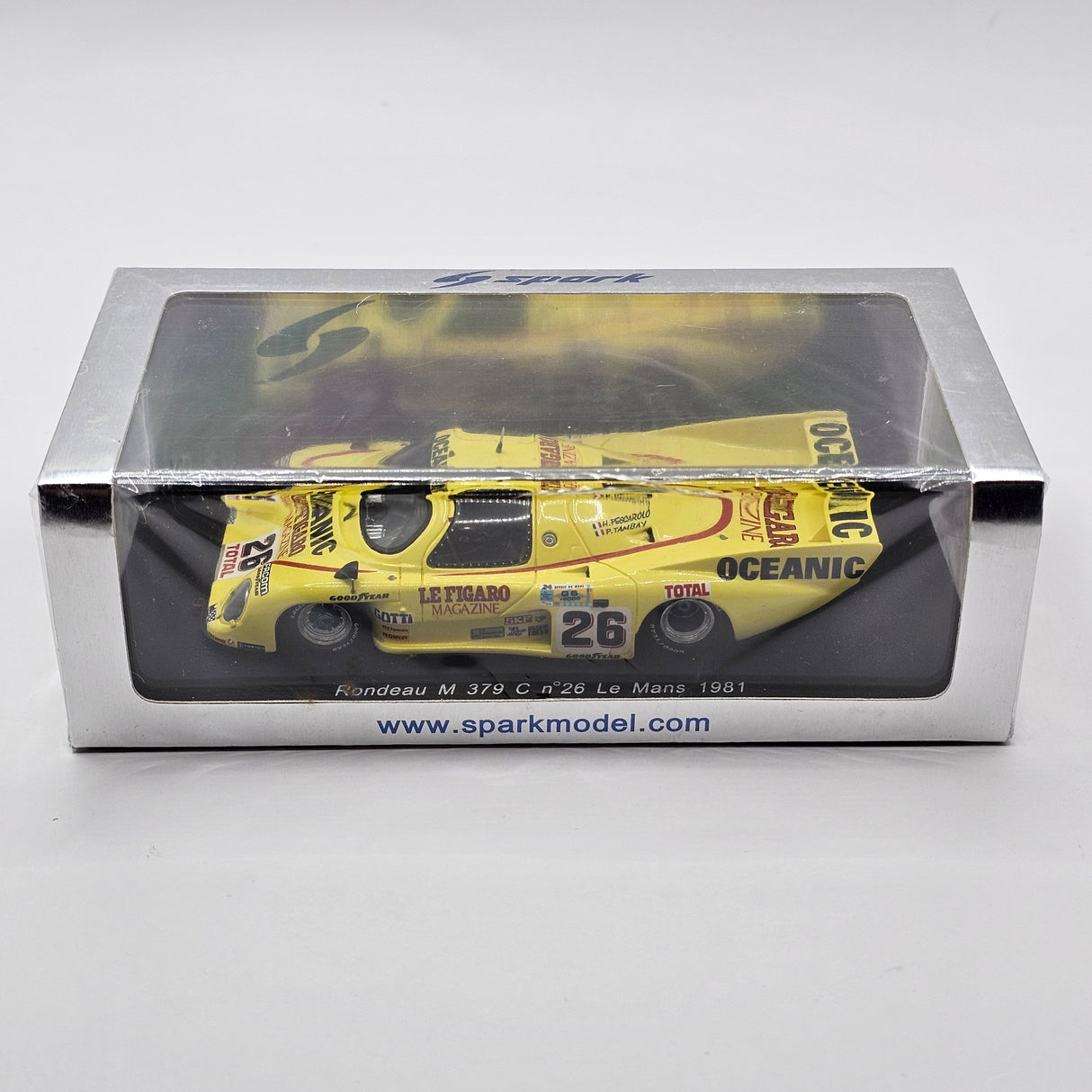 Spark Rondeau M379C #26 Jean Rondeau 24Hrs Le Mans 1981 1/43 Scale S2267