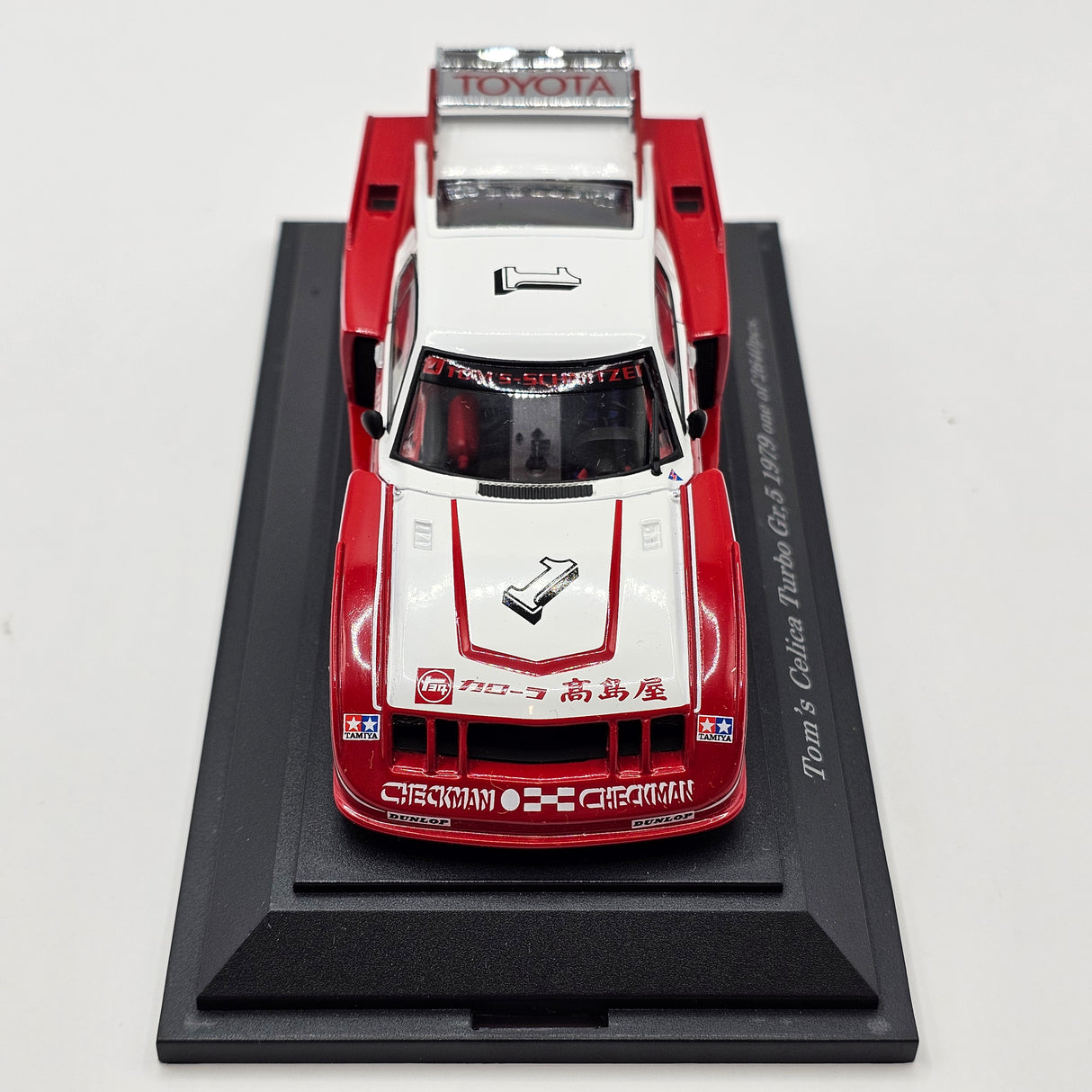 EBBRO Toyota Celica Liftback Turbo Gr.5 Silhouette Series #1 TOM'S 1979 1/43 Scale