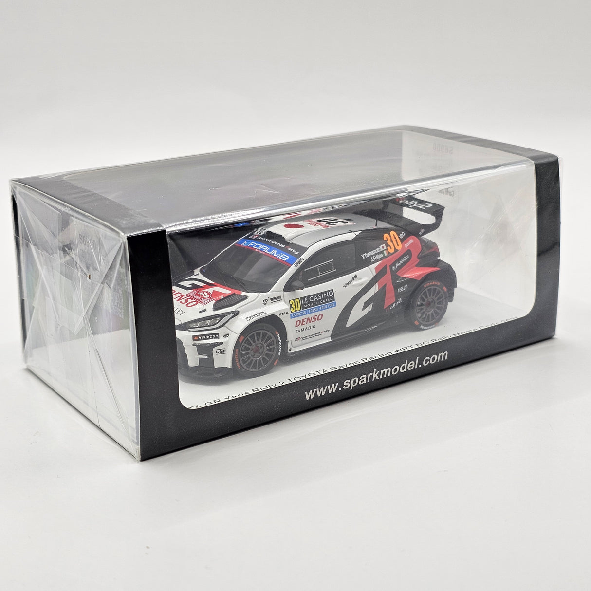 Spark Toyota GR Yaris Rally2 #30 TOYOTA Gazoo Racing WRT NG Rally Monte Carlo 2025 1/43 Scale