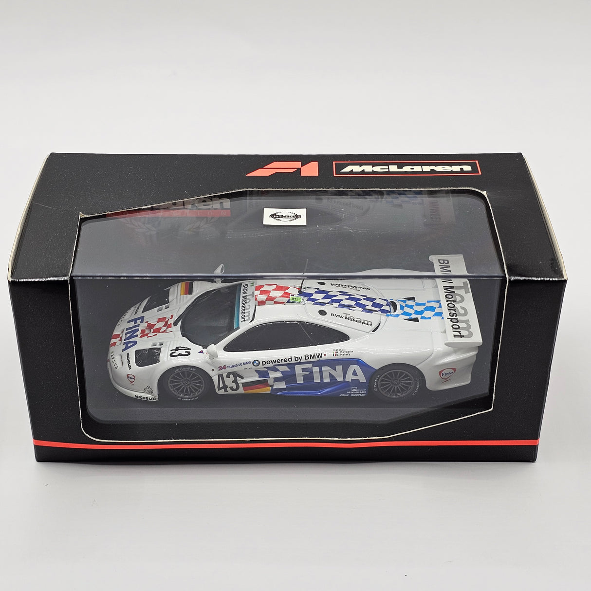 Minichamps McLaren F1 GTR Long Tail #43 BMW Motorsport Le Mans 1997 1/43 Scale