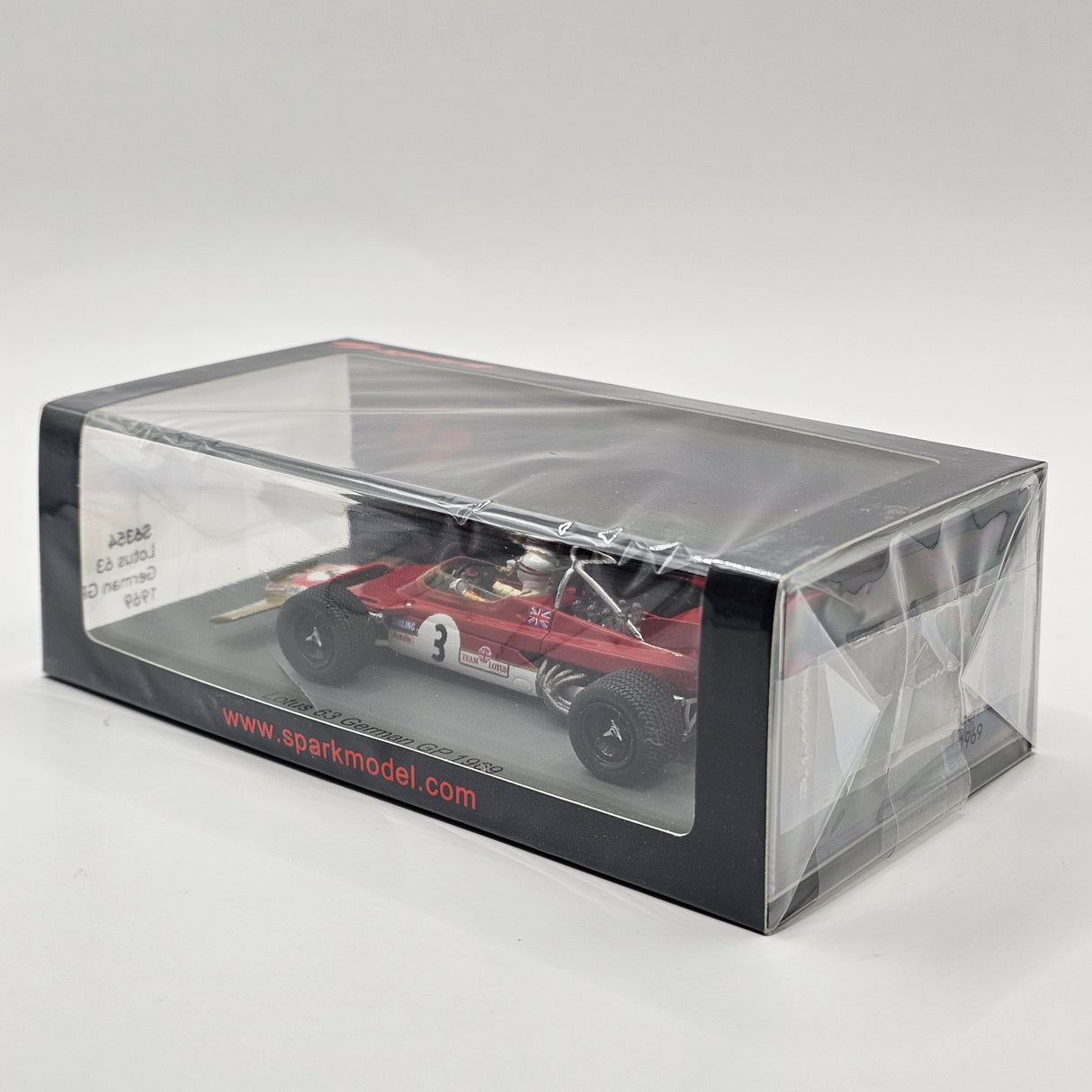 Spark Lotus 63 #3 Mario Andretti German GP 1969 1/43 Scale S6354
