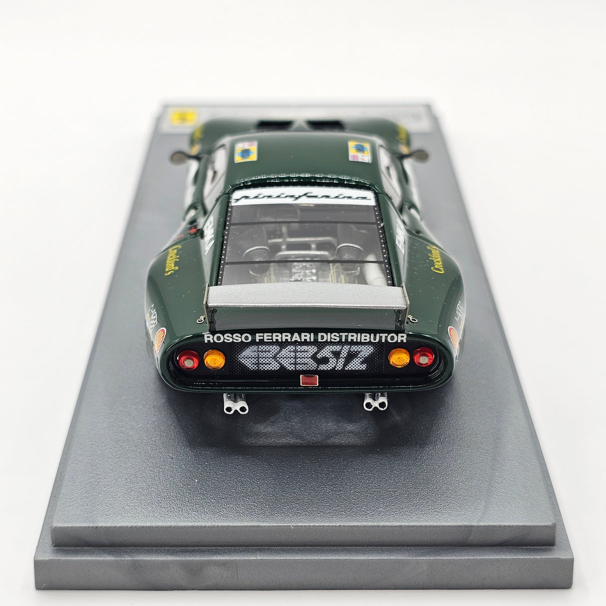 BBR Gasoline Ferrari 512BB/LM #78 Rosso Racing 24Hrs Le Mans 1980 1/43 Scale