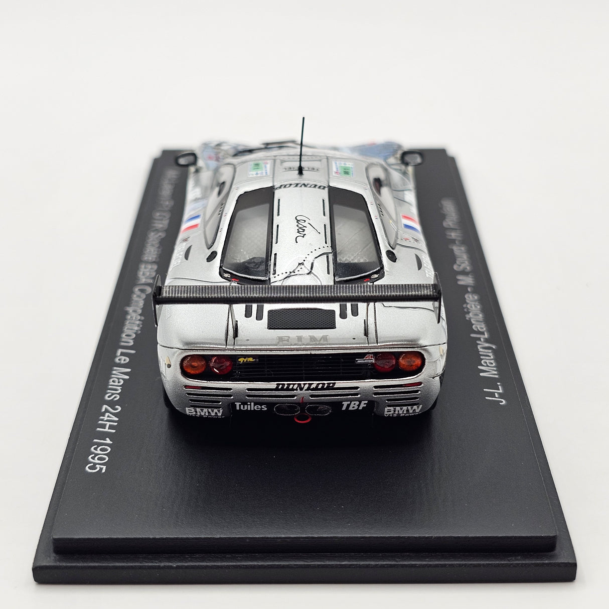 Spark McLaren F1 GTR #42 BBA Compétition 24Hrs Le Mans 1995 1/43 Scale S6672
