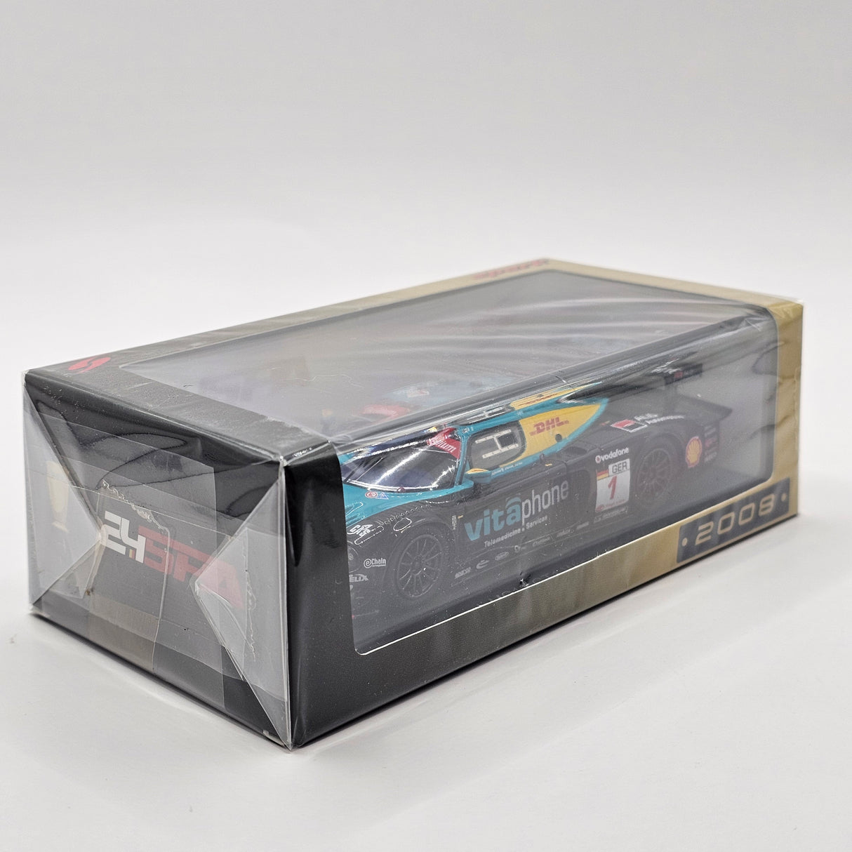 Spark Maserati MC12 GT1 #1 Vitaphone Racing Team 24Hrs Spa 2008 Winner 1/43 Scale