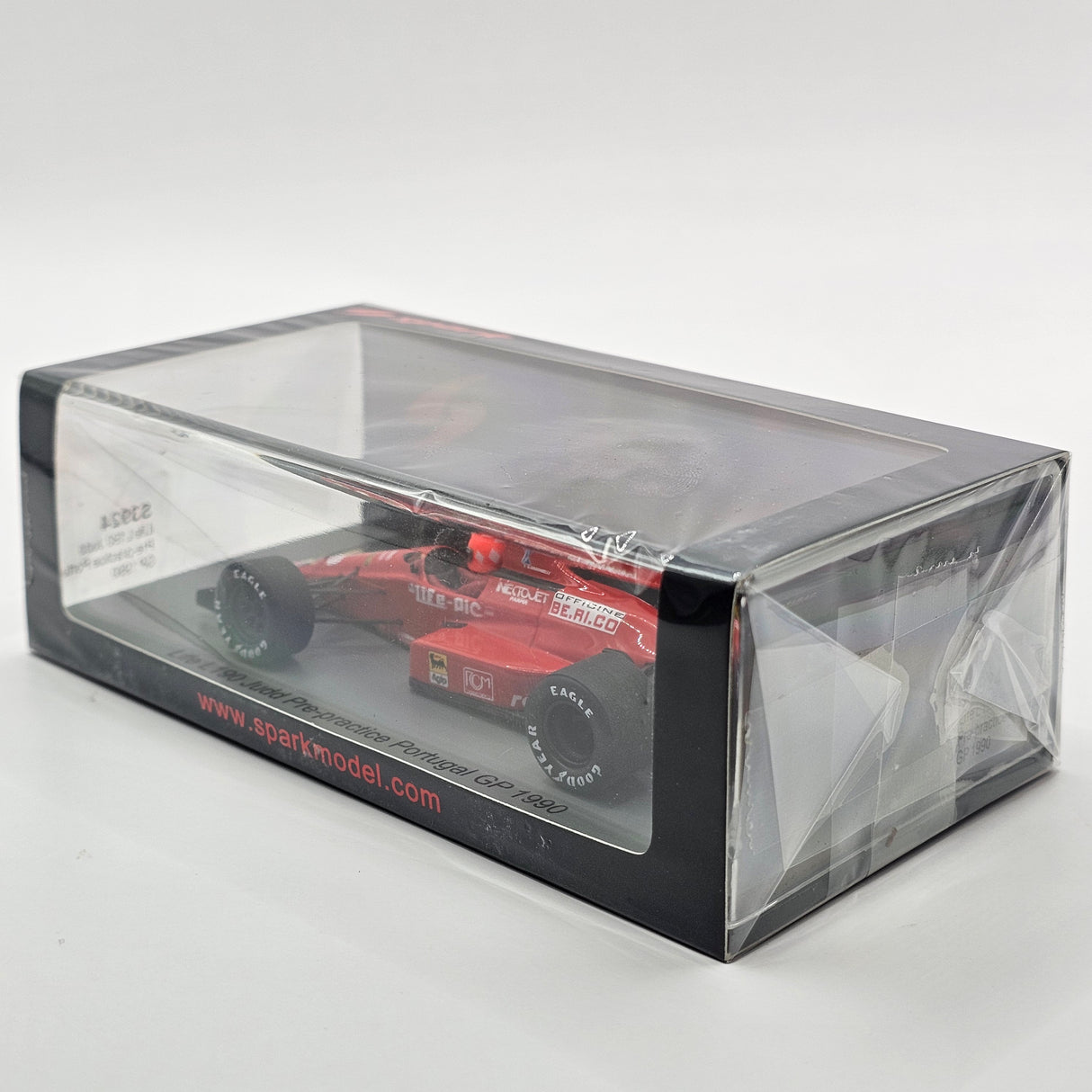 Spark Life L190 Judd #39 Bruno Giacomelli Portugal F1 GP Practice 1990 1/43 Scale S3924