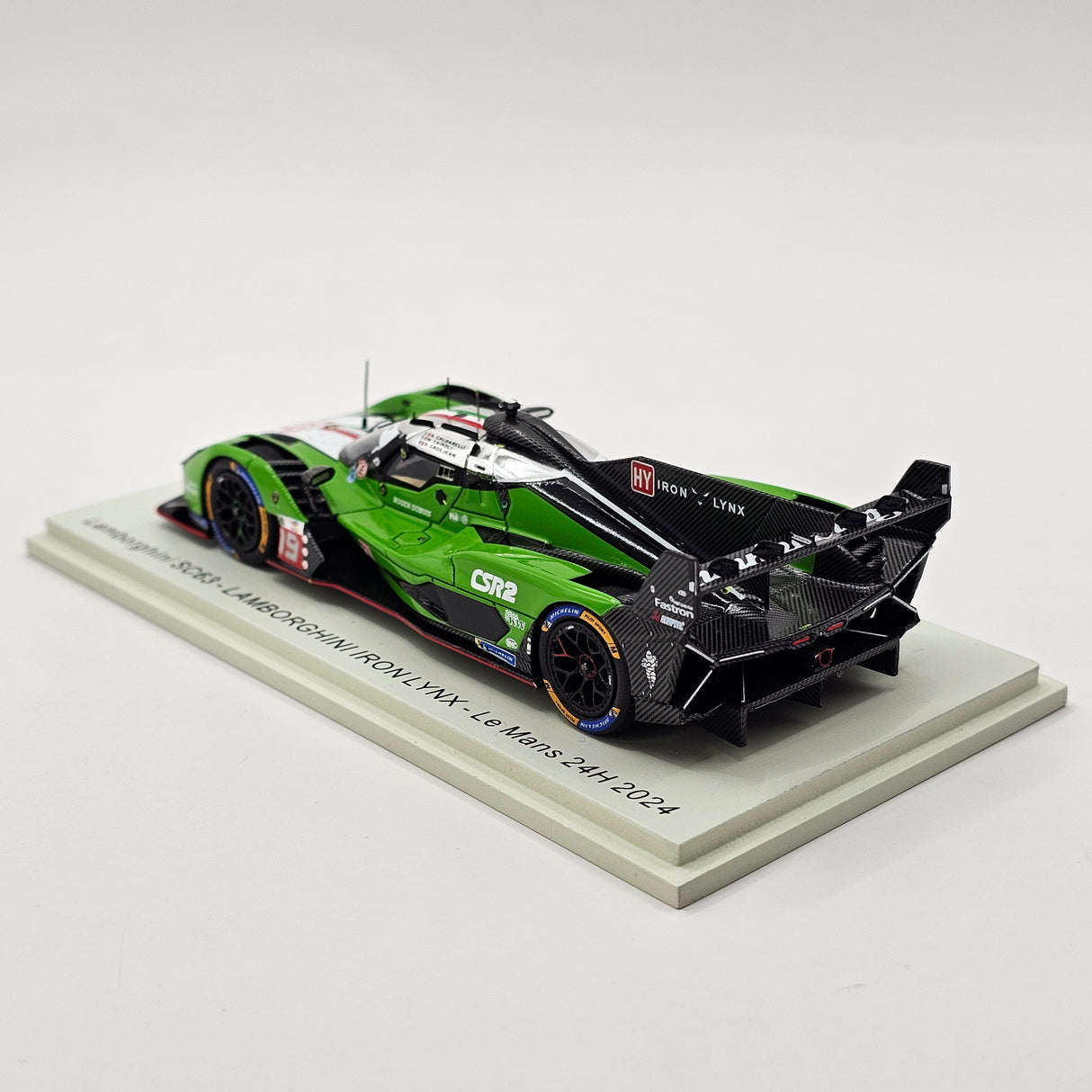 Spark Lamborghini SC63 #19 Lamborghini Iron Lynx 24Hrs Le Mans 2024 1/43 Scale