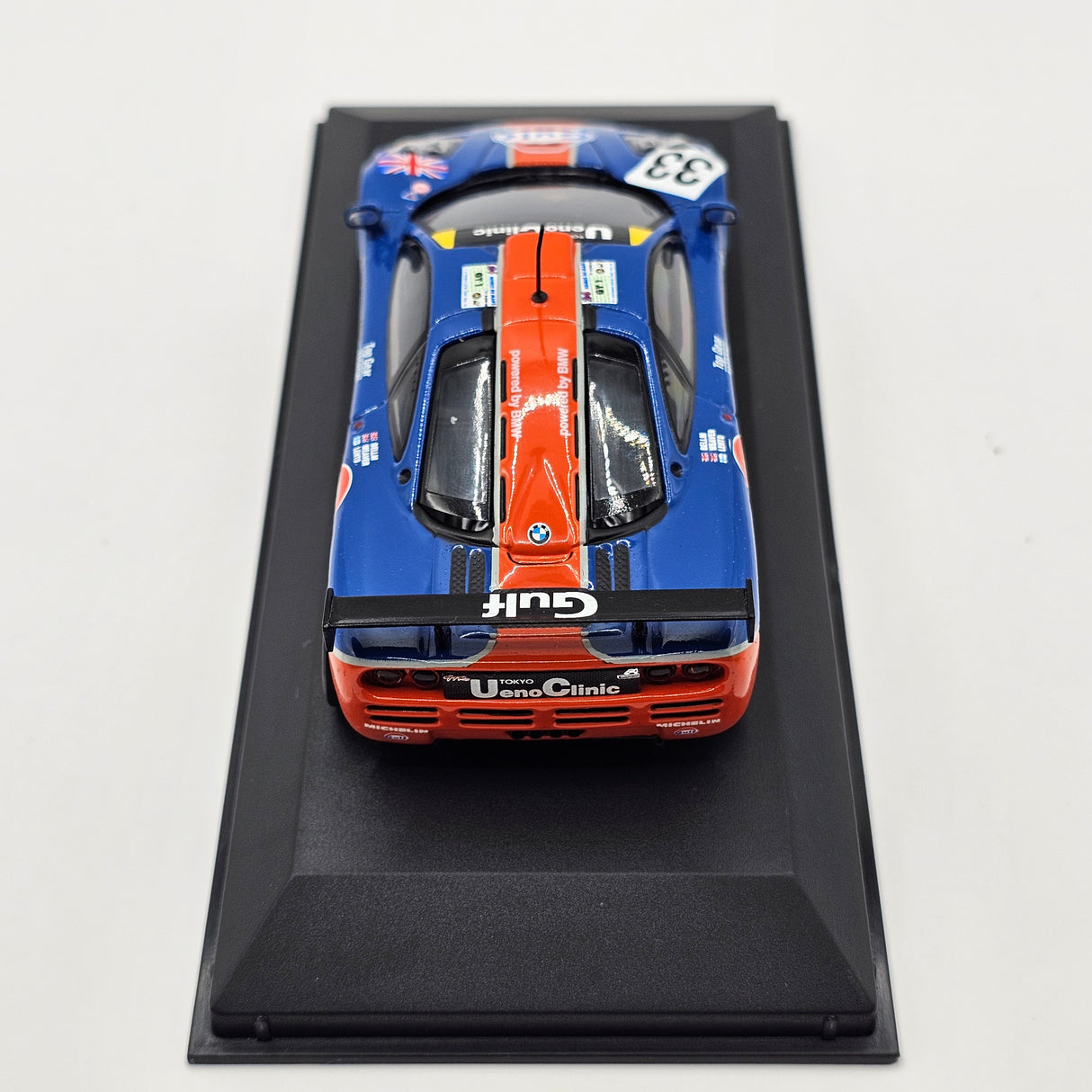 Minichamps McLaren F1 GTR #33 Gulf Racing Le Mans 1996 1/43 Scale