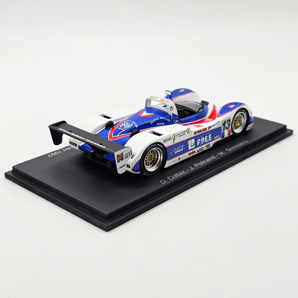 Spark Courage C41 #13 Courage Compétition 24Hrs Le Mans 1997 1/43 Scale MV02