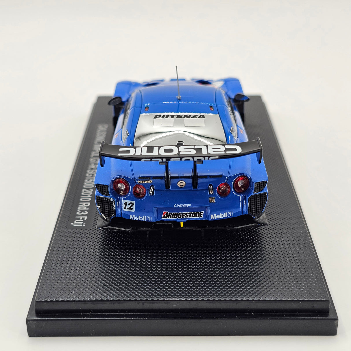 EBBRO Nissan GT-R #12 Calsonic Impul Super GT GT500 Rd.3 Fuji 2010 1/43 Scale