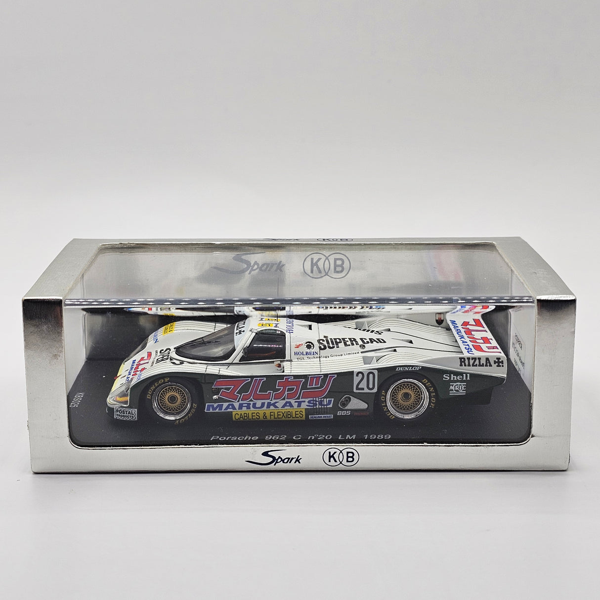 Spark Porsche 962C No.20 Team Davey Le Mans 1989 1/43 Scale KBS025
