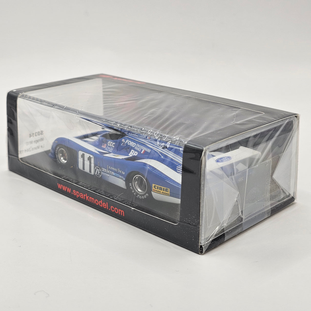 Spark Mirage M10 #11 Grand Touring Cars Inc 24Hrs Le Mans 1979 1/43 Scale S0314