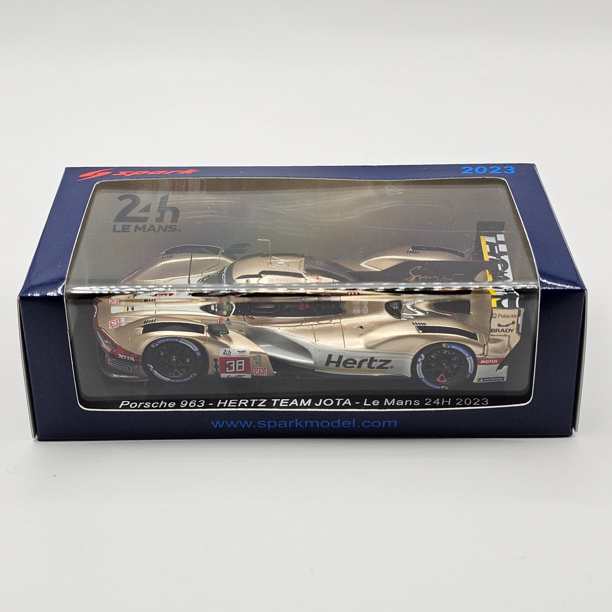 Spark Porsche 963 #38 Hertz Team Jota 24Hrs Le Mans 2023 1/43 Scale S8727